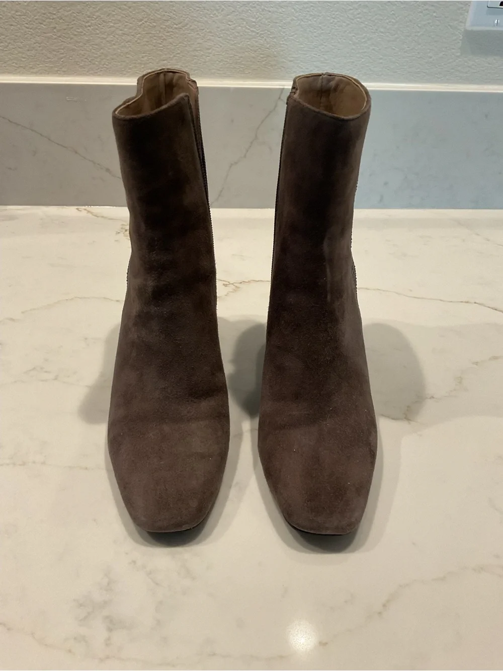 Donald J. Pliner suede ankle